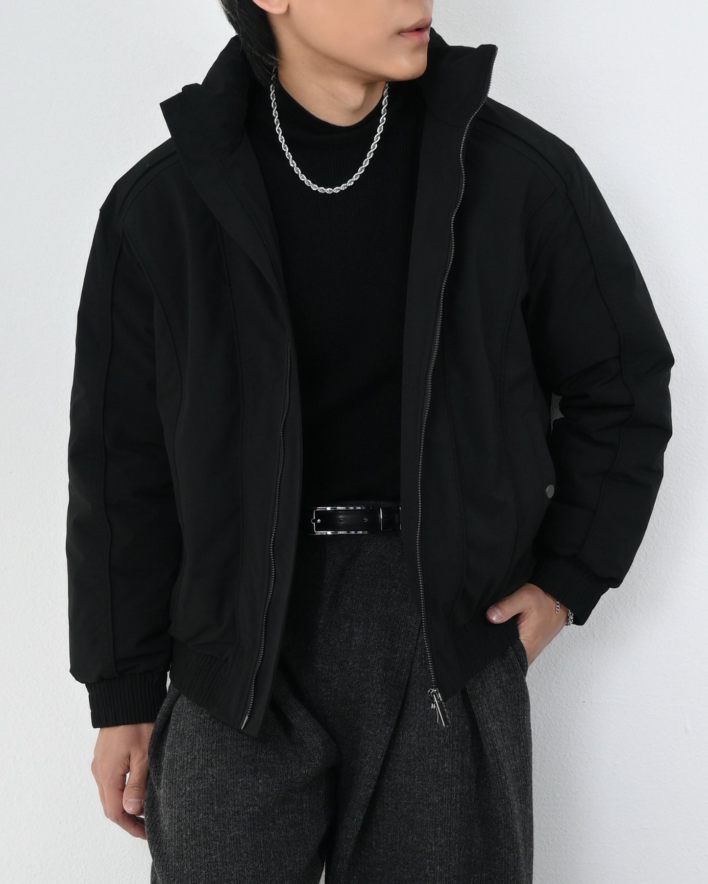 【立領羽絨短夾,cleanfit款】255