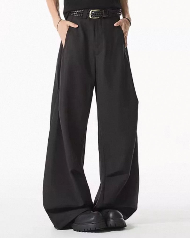 【打摺傘兵西褲,彎刀個性款】237P