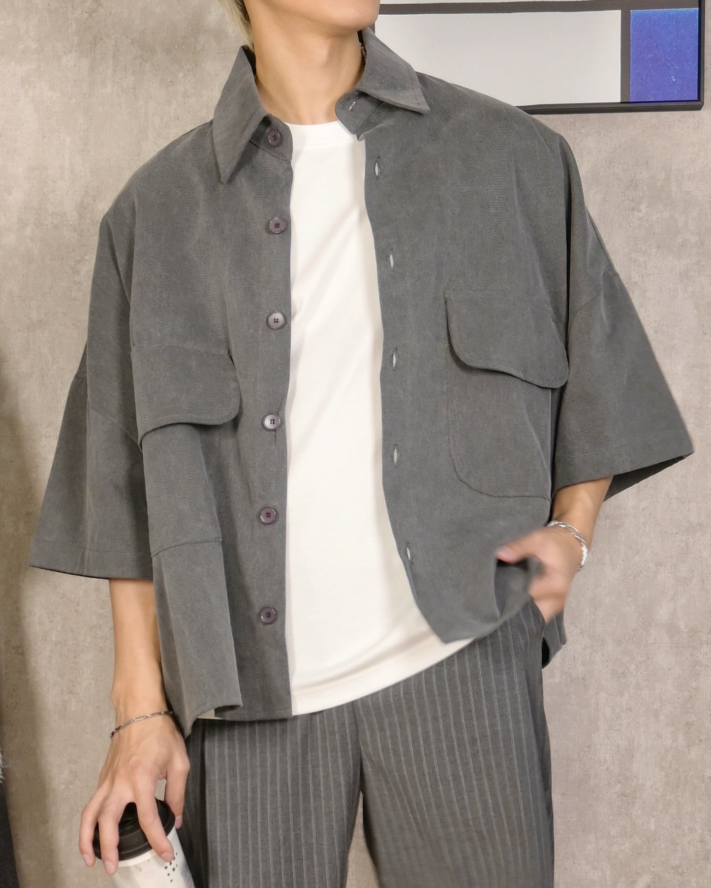 【日系文青百搭款,休閒襯外】【預購】142