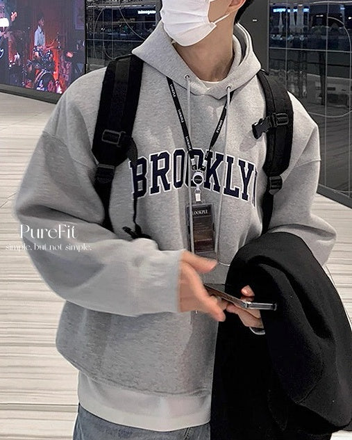 【韓系重磅連帽T，大學T款】294