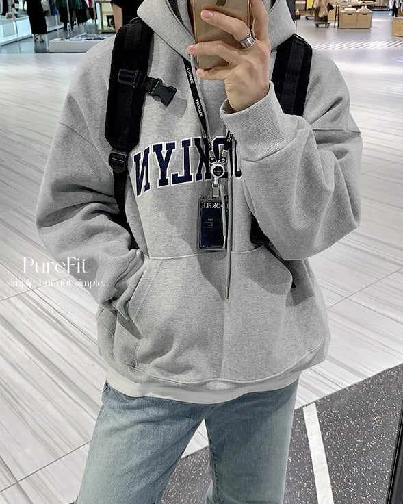 【韓系重磅連帽T，大學T款】294