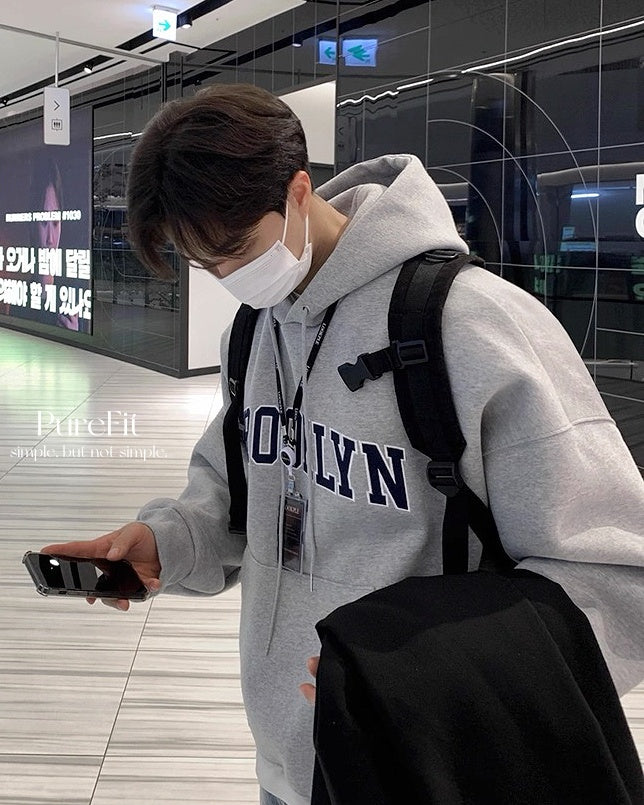 【韓系重磅連帽T，大學T款】294