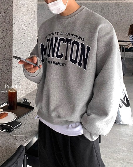 【韓系經典大學T，百搭素色款】305