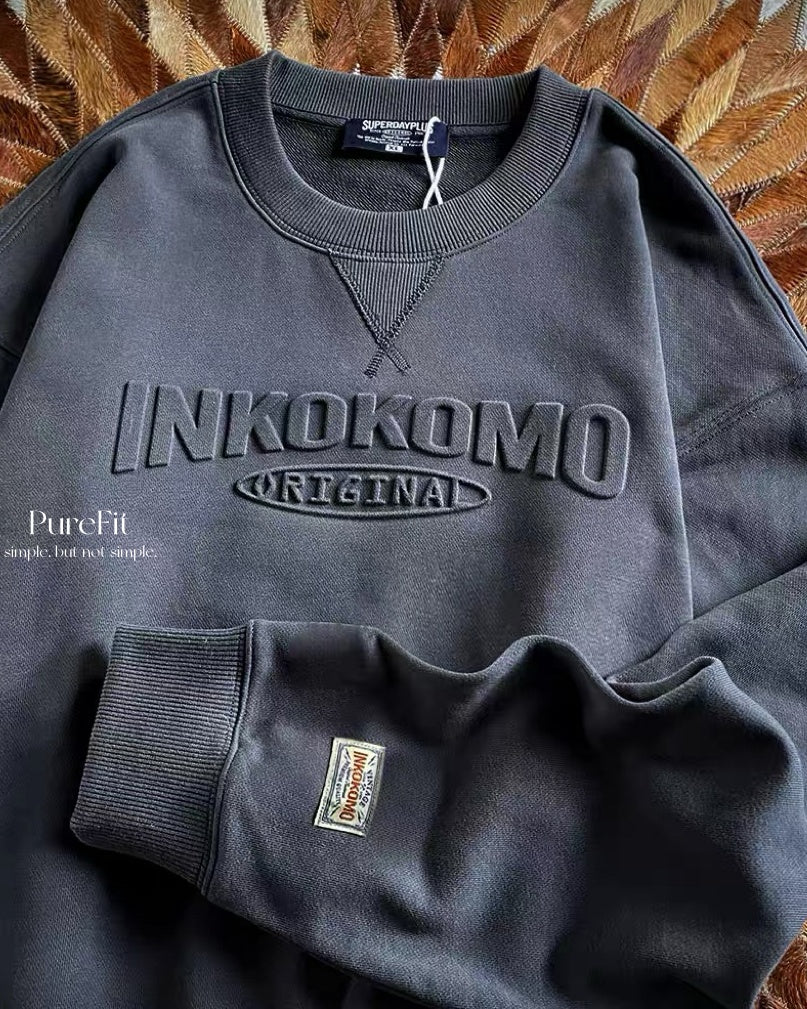 【立體印花大學T，美系百搭款】302