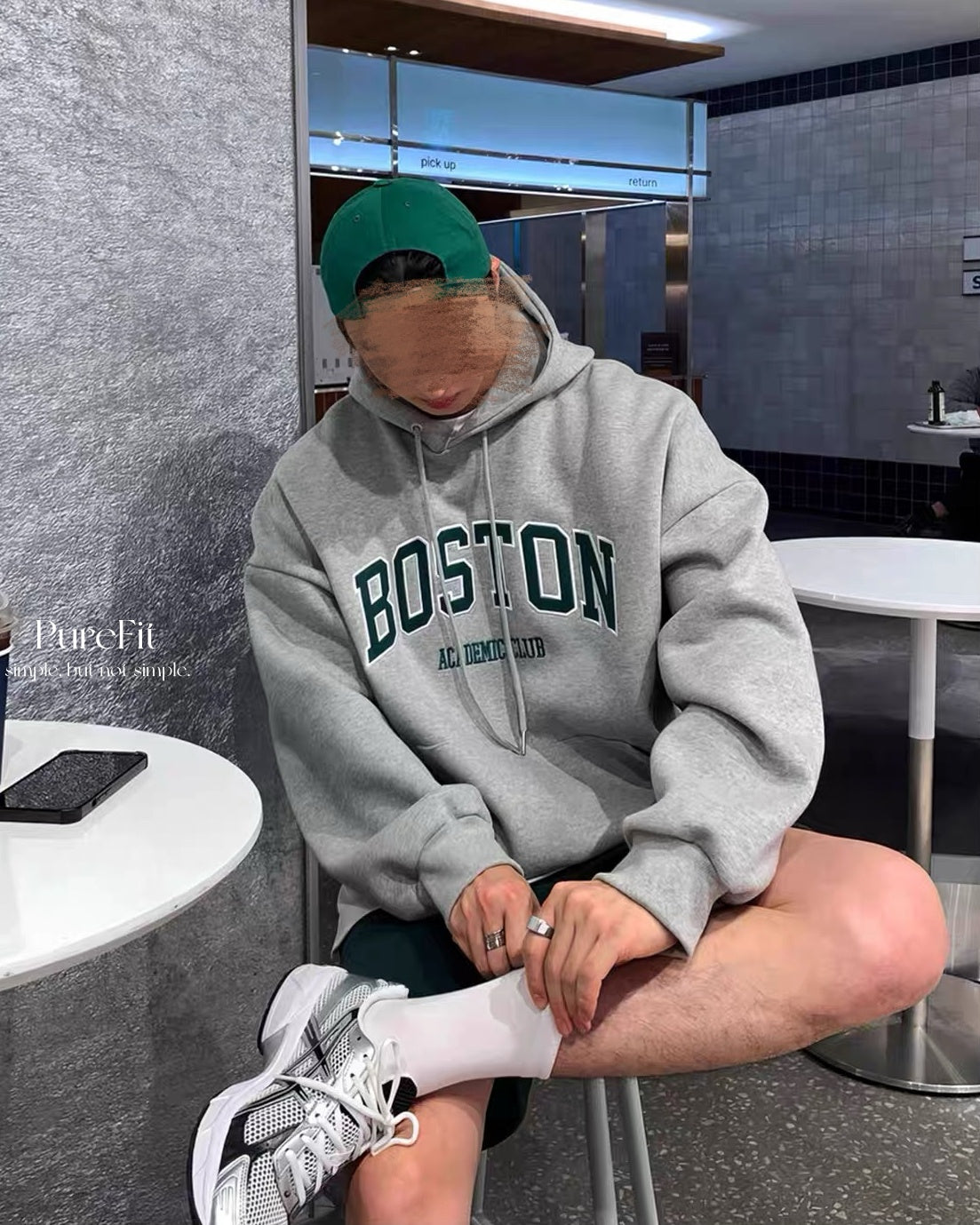 【連帽韓系大學T，百搭經典款】296