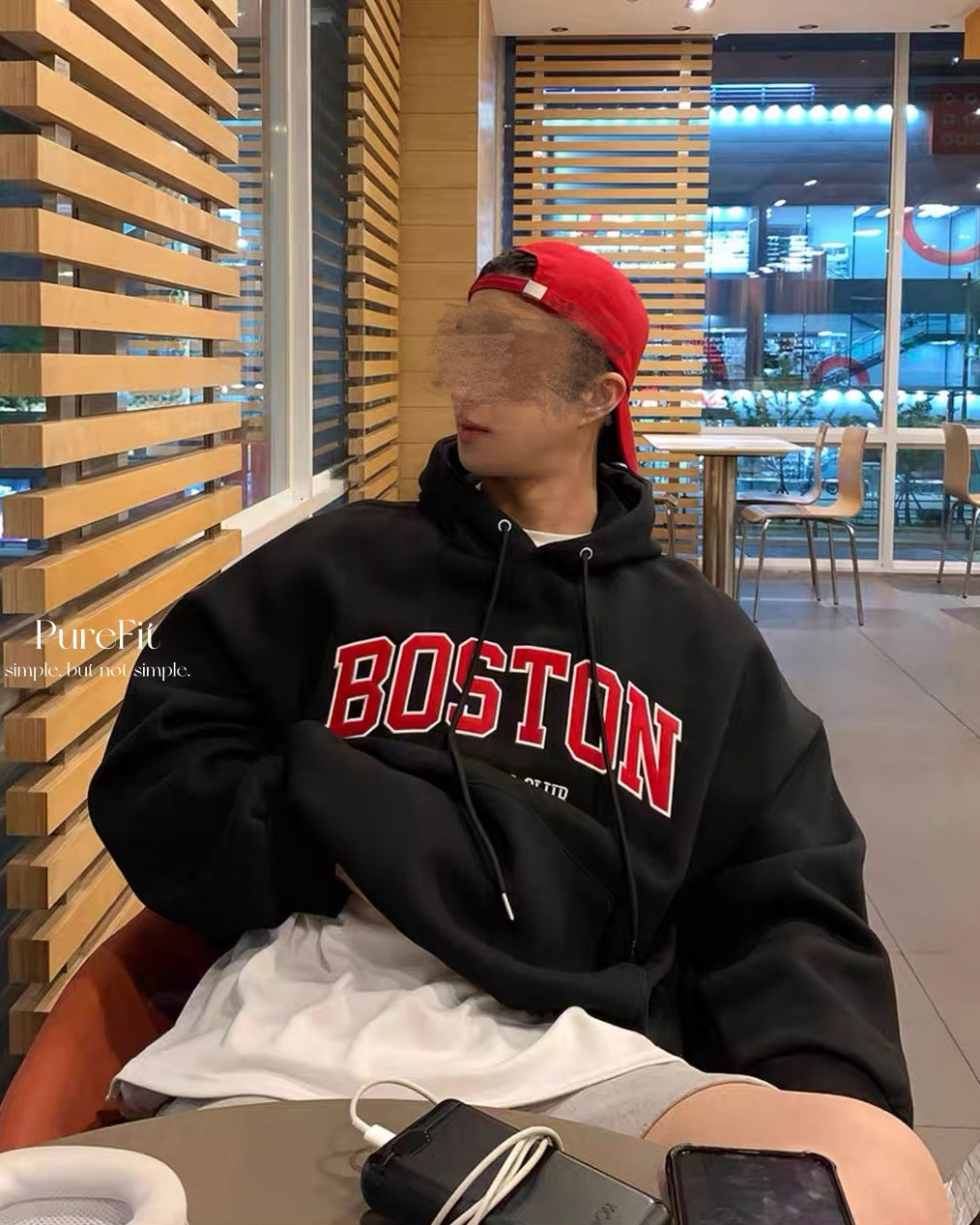 【連帽韓系大學T，百搭經典款】296