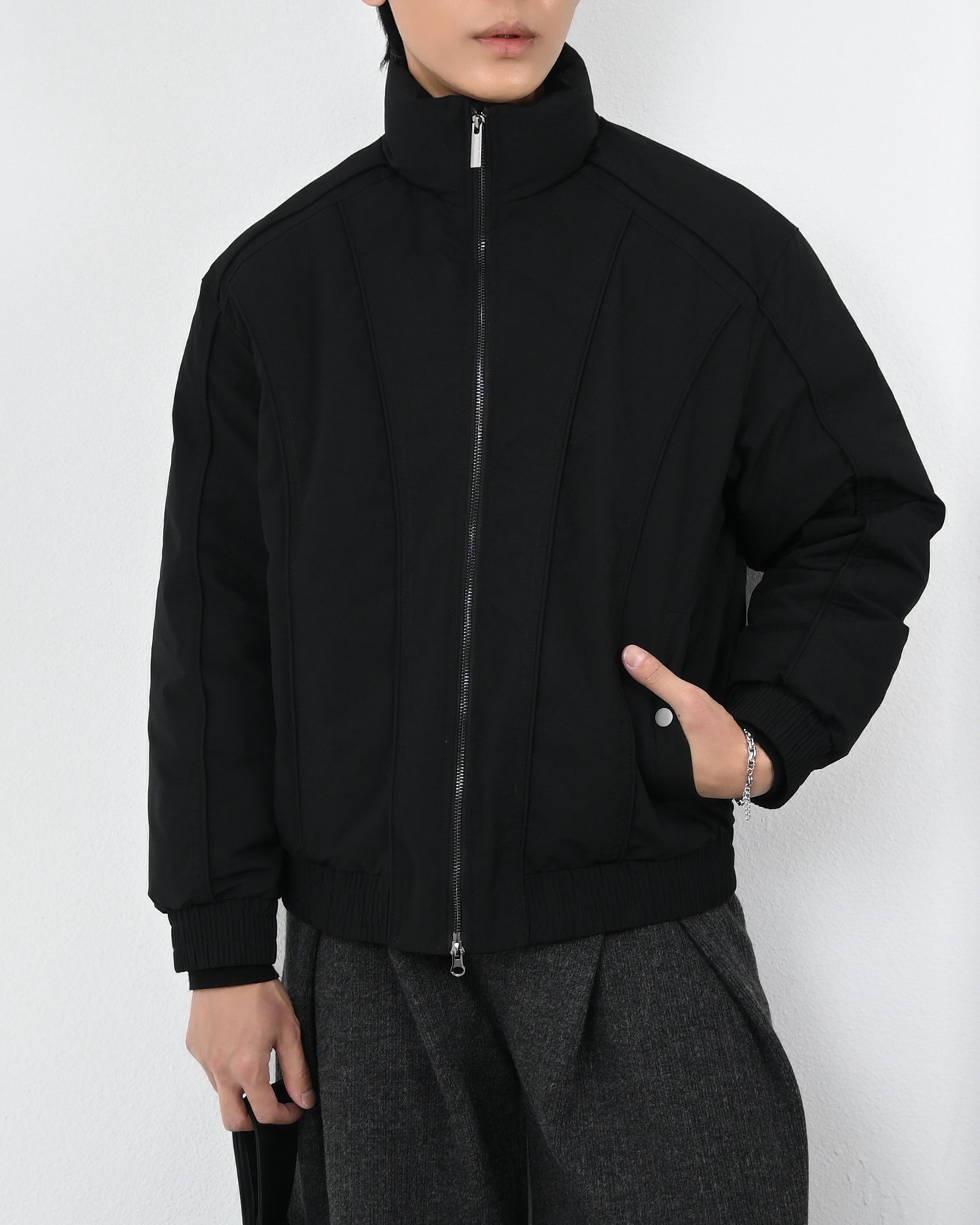 【立領羽絨短夾，cleanfit款】255