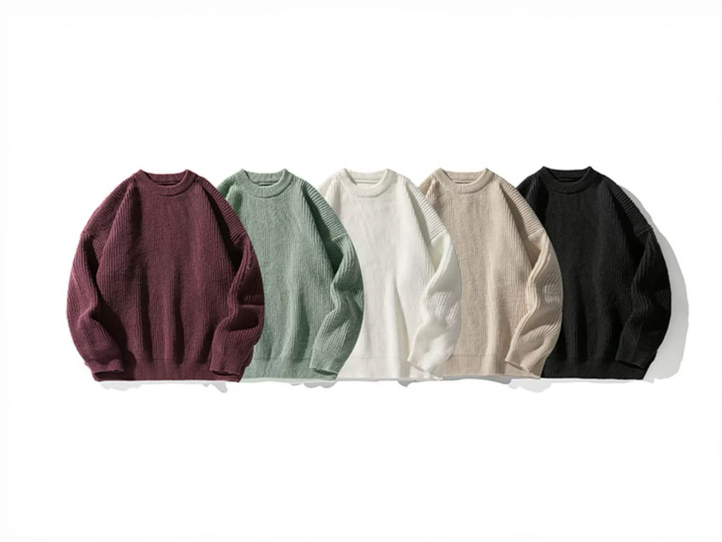 【復古素色毛衣，韓系百搭款】229