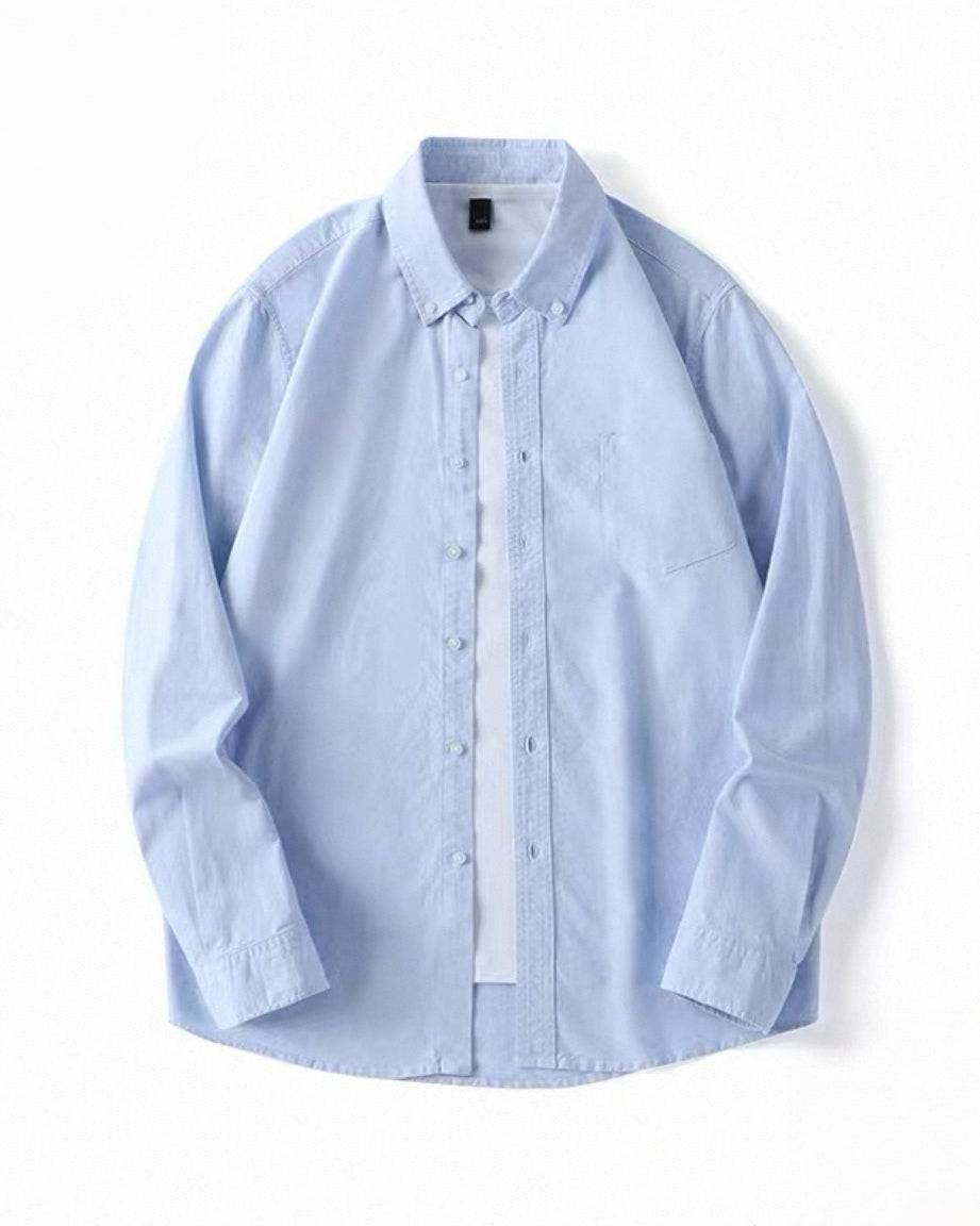 【春秋條紋襯衫，百搭純棉款】214