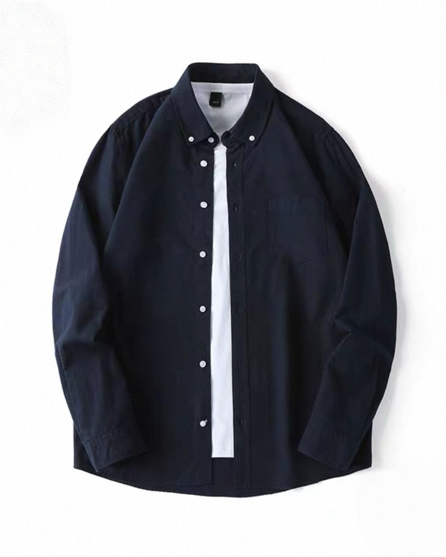 【春秋條紋襯衫，百搭純棉款】214