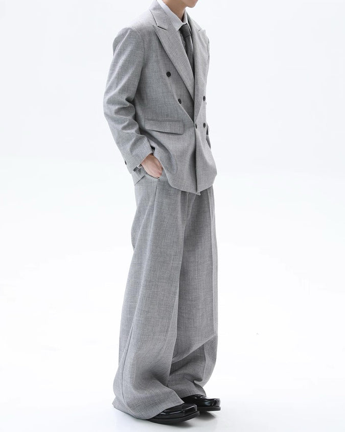 【V領雙排西裝套裝，設計款】272