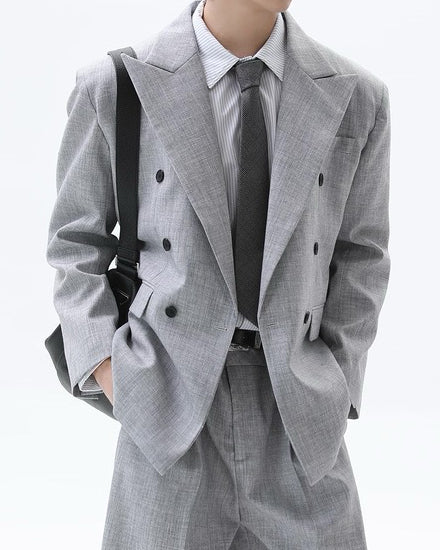 【V領雙排西裝套裝，設計款】272