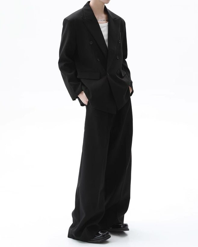 【V領雙排西裝套裝，設計款】272