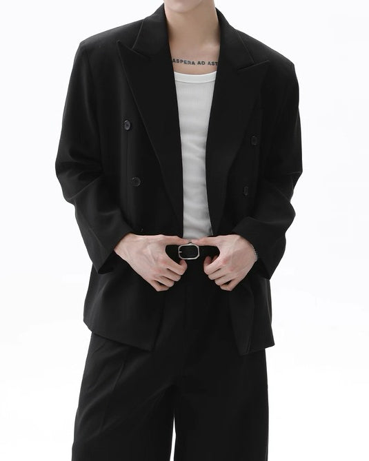 【V領雙排西裝套裝，設計款】272