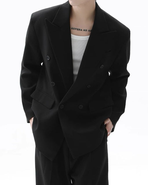 【V領雙排西裝套裝，設計款】272