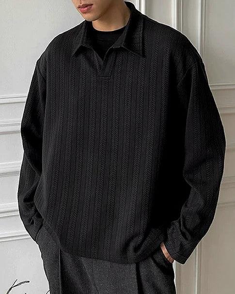 【老錢風麥穗紋，休閒春秋款】220