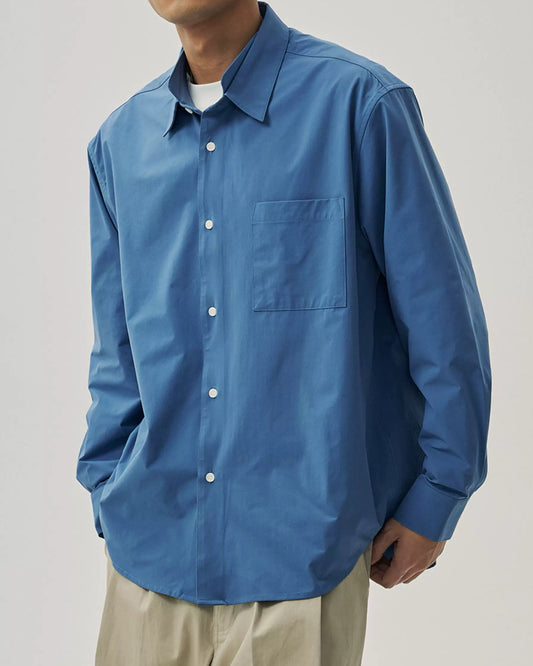 【雙領結構襯衫，抗皺純色款】217