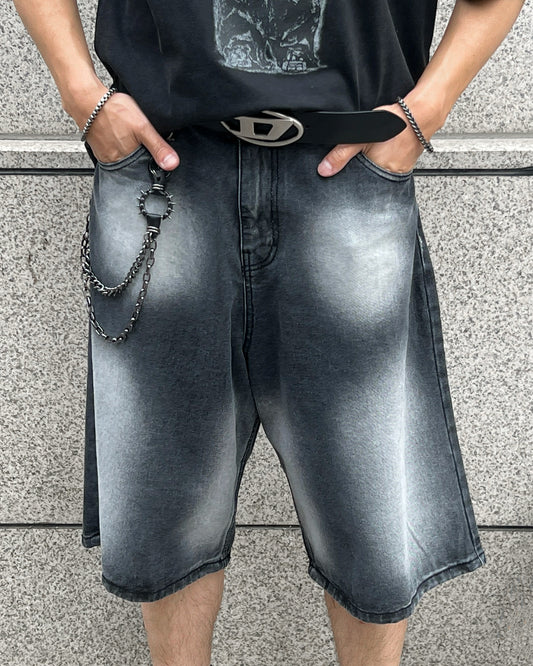 【圓點水洗色，百慕達七分褲】【預購】208P