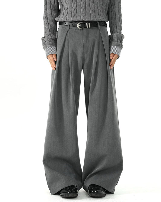 【A字打摺西褲，彎刀休閒款】238P